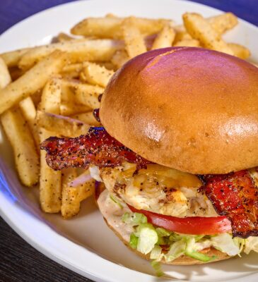 Chicken BLT Sandwich with Fries